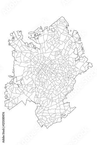 Charlotte Neighborhoods: Vector Map of the Queen City's Communities