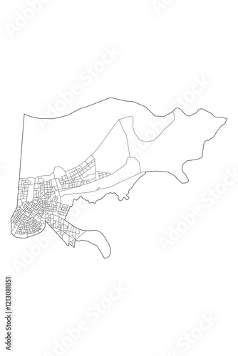 New Orleans Neighborhoods: Vector Map of the Big Easy's Communities