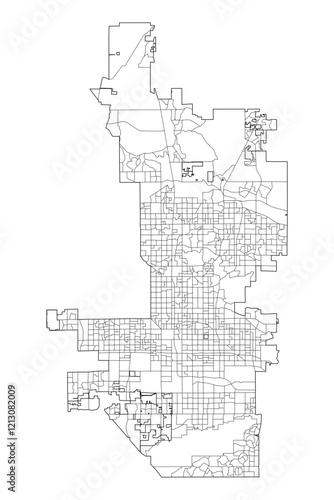 Phoenix Neighborhoods: Vector Map of the Valley of the Sun's Communities