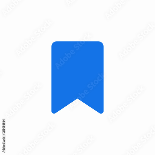bookmark page icon sign vector