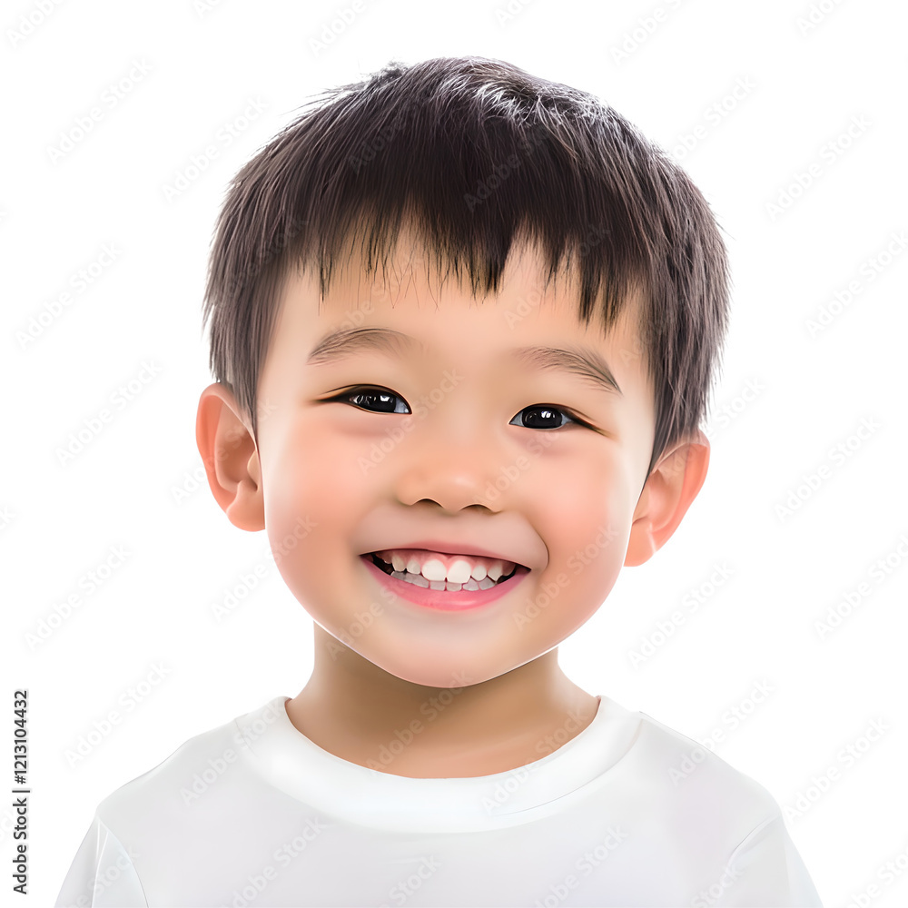 A little child is smiling isolated on a transparent background. A little child is smiling isolated on a transparent background.