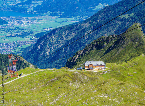 swiss mountain landscape