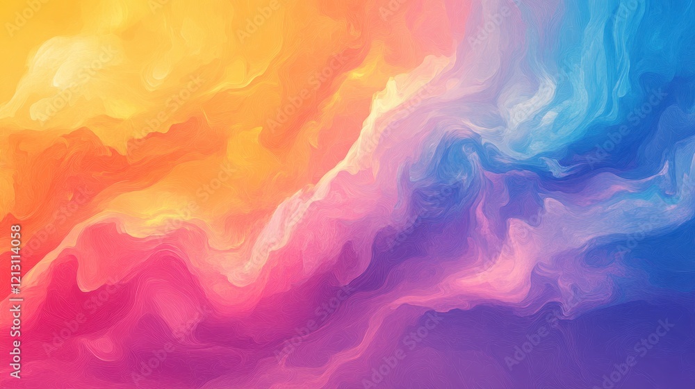 Abstract Colorful Swirling Paint Texture Design Abstract Colorful Swirling Paint Texture Design