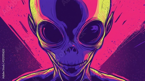 A Vivid Portrait Of An Extraterrestrial Being