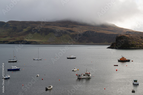 boats in the bay