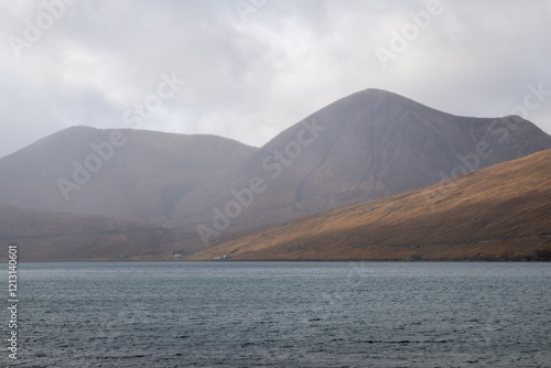 sea and mountains in scotland