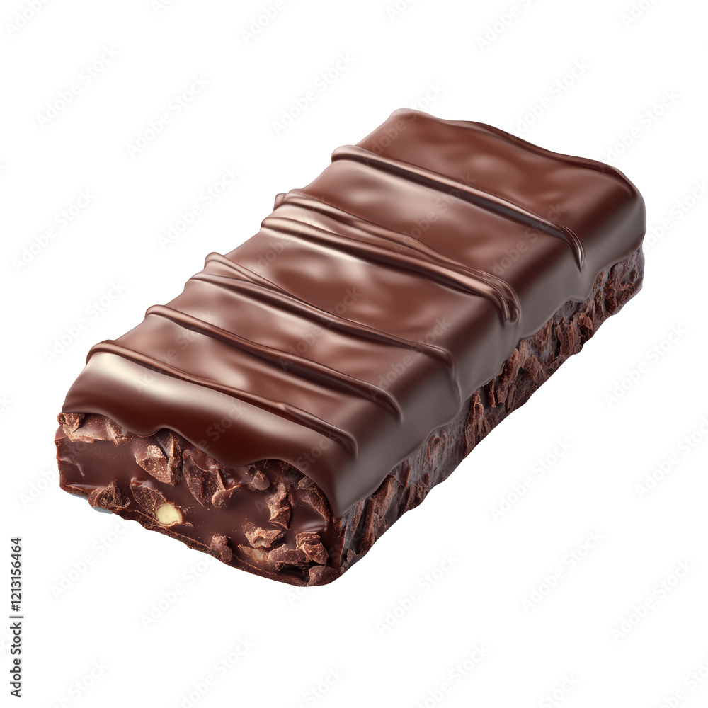 Chocolate bar isolated on transparent background Chocolate bar isolated on transparent background