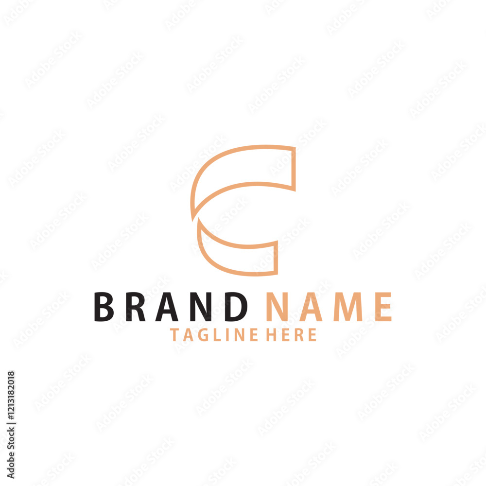 Letter C Logo icon vector illustration design template Letter C Logo icon vector illustration design template