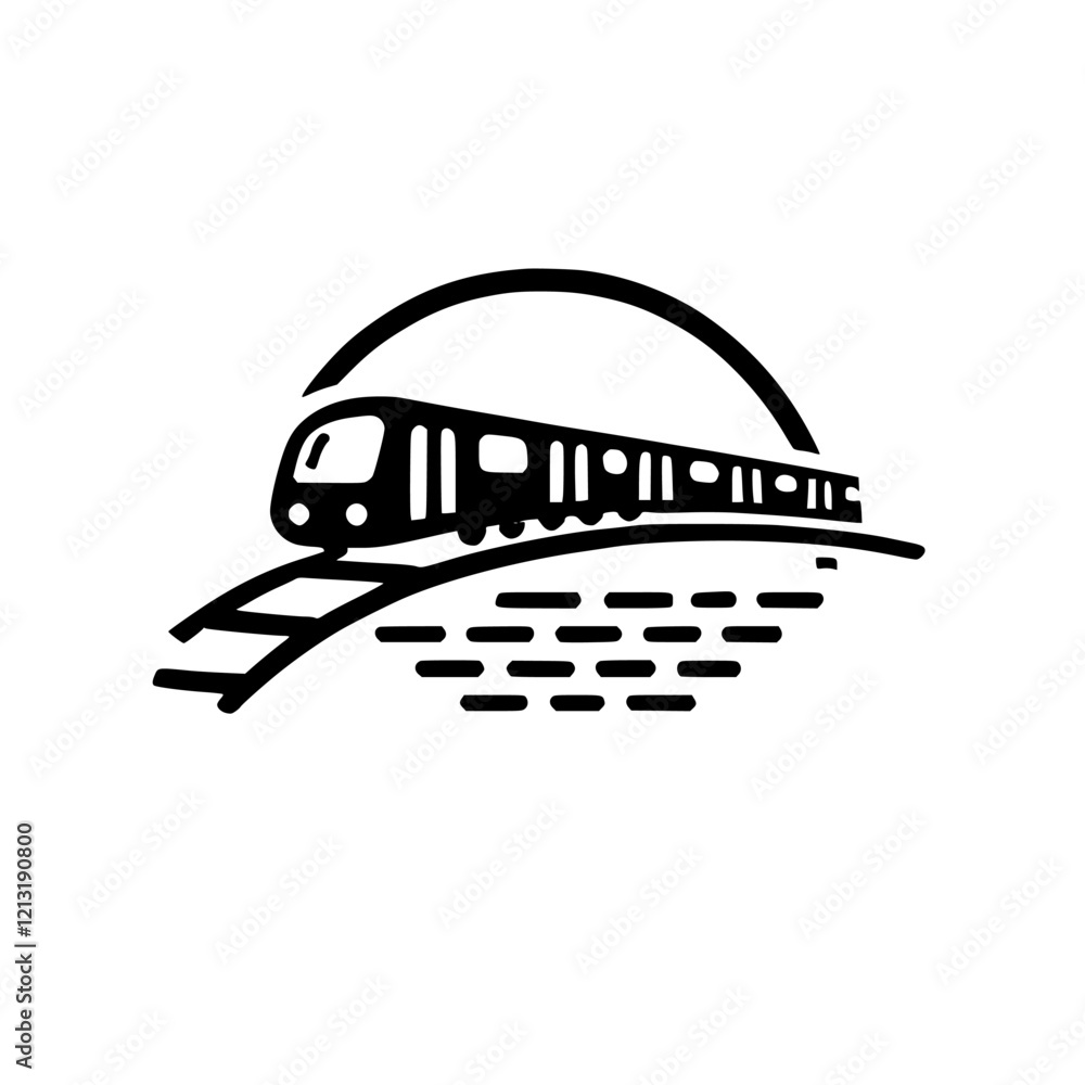 A sleek modern train design, symbolizing efficient public transport and seamless travel. Ideal for transportation companies and travel agencies. A sleek modern train design, symbolizing efficient public transport and seamless travel. Ideal for transportation companies and travel agencies.
