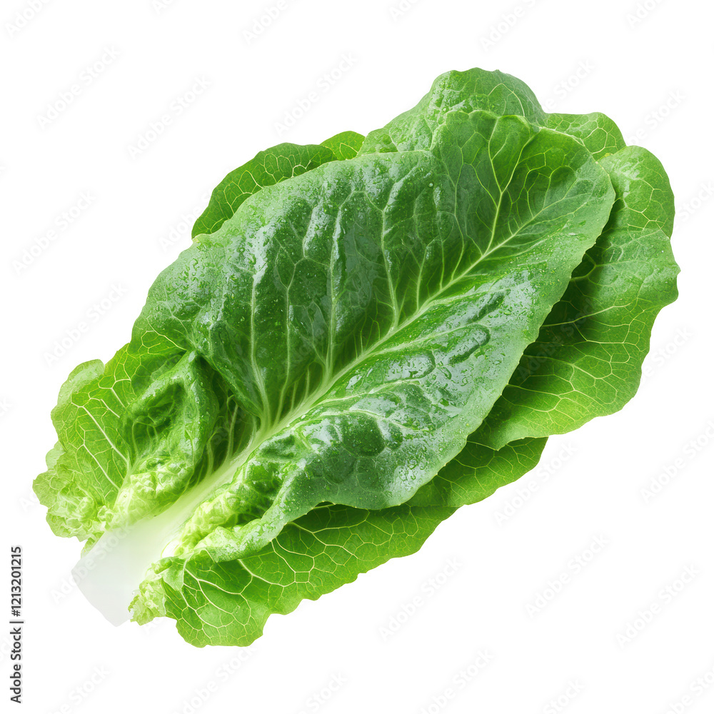 Fresh lettuce leaf isolated on transparent background Fresh lettuce leaf isolated on transparent background