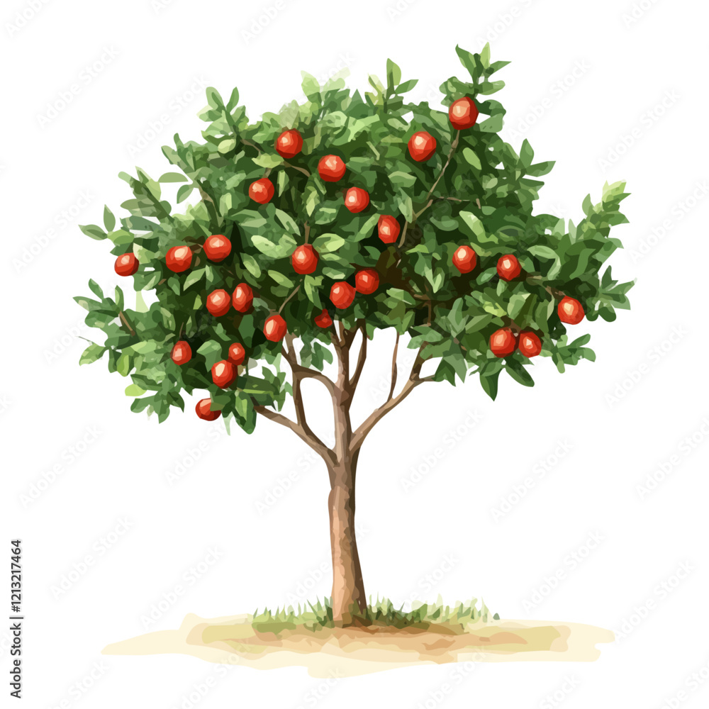 Jujube Tree with Fruit – Watercolor Illustration, Botanical Art, Jujube Tree Painting, Hand-painted Fruit Tree, Nature-inspired Watercolor Design
Jujube Tree with Fruit – Watercolor Illustration, Botanical Art, Jujube Tree Painting, Hand-painted Fruit Tree, Nature-inspired Watercolor Design