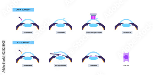LASIK and ICL EVO