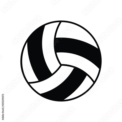 Volleyball vector icon