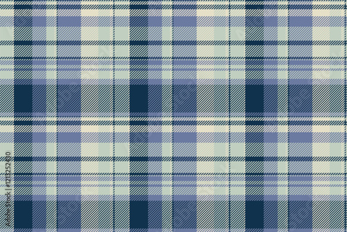 Elegant muted plaid pattern in calming blue, green, and beige tones.  Perfect for textile design, apparel, websites, and stationery.