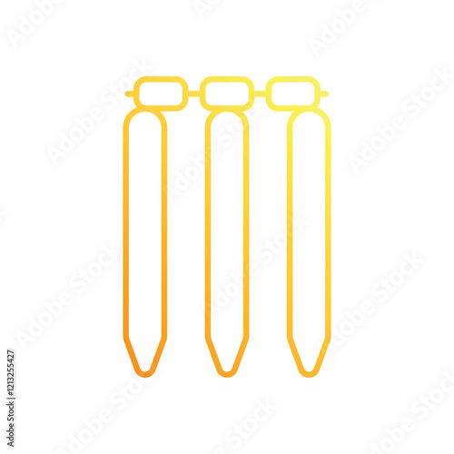 Wicket  vector icon