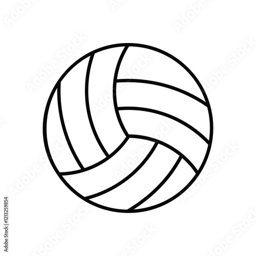 Volleyball vector icon
