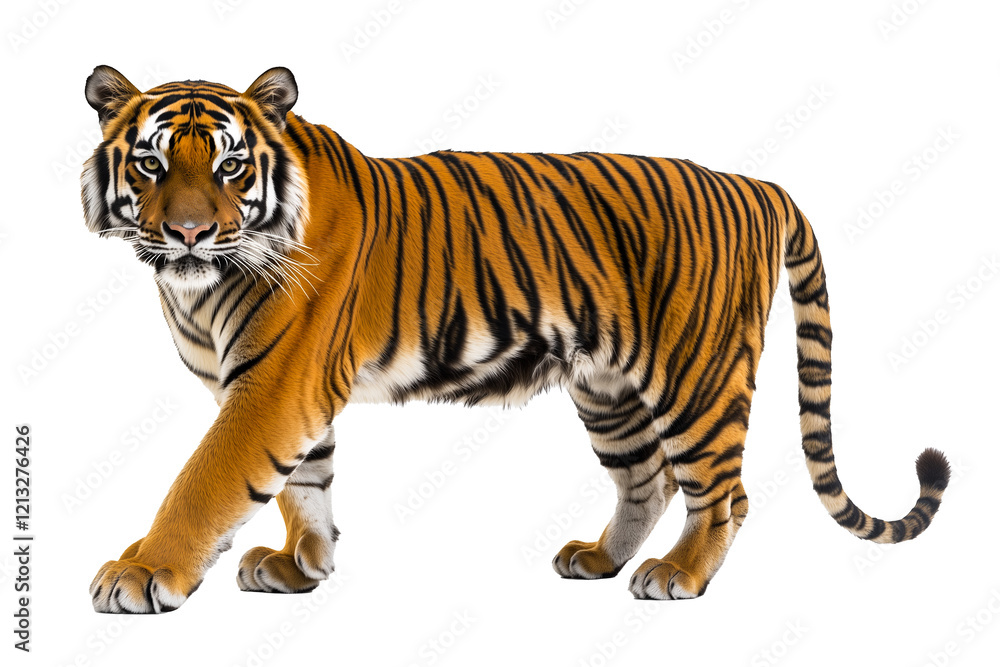 Obraz premium tiger isolated transparent background