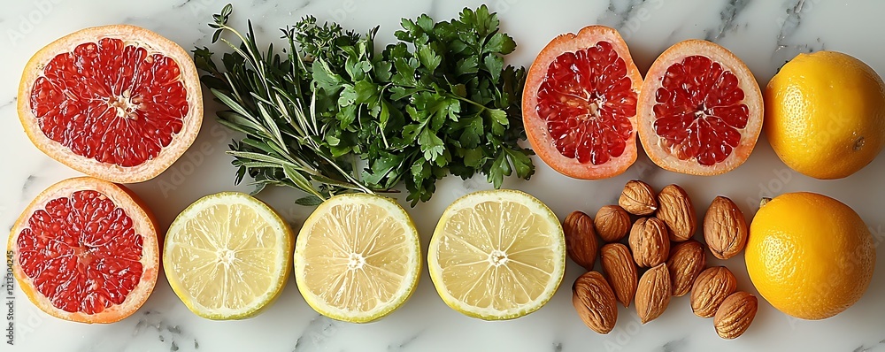 Flat lay liver detox foods like fruits, vegetables, nuts, olive oil, and herbs, perfect for cleansing diets Flat lay liver detox foods like fruits, vegetables, nuts, olive oil, and herbs, perfect for cleansing diets