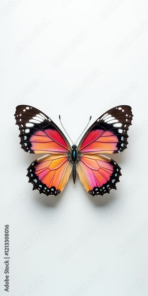 Obraz premium A beautiful butterfly with vibrant colors and delicate wings