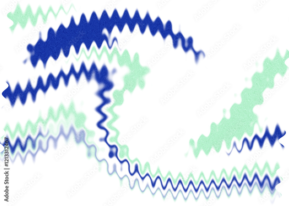 An abstract transparent wavy color blur design element. An abstract transparent wavy color blur design element.