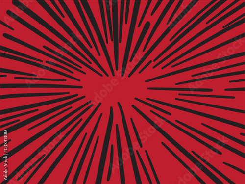 flat design comic style background pop art