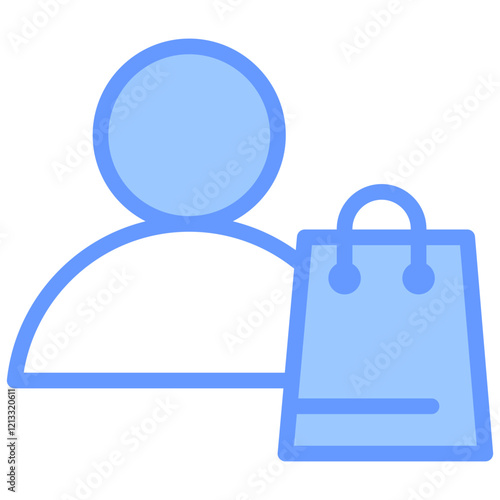 Customer Blue Icon