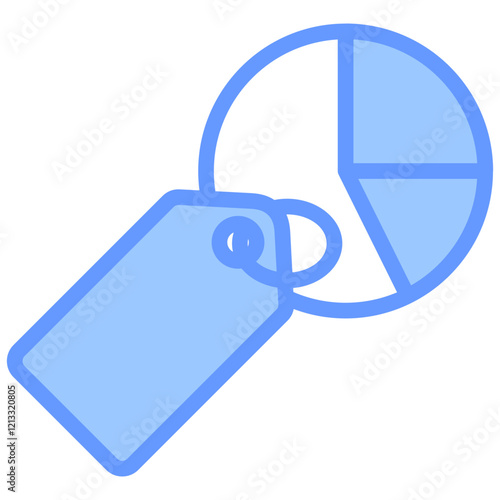 Penetration Pricing Blue Icon