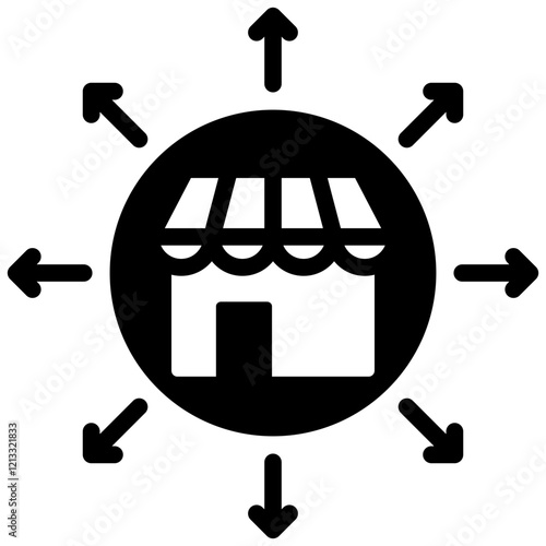 Expansion Glyph Icon