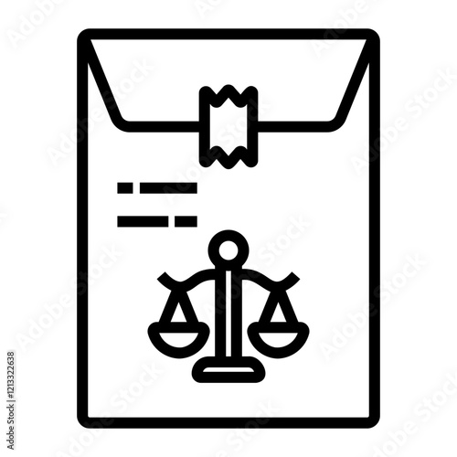 envelope Line Icon photo