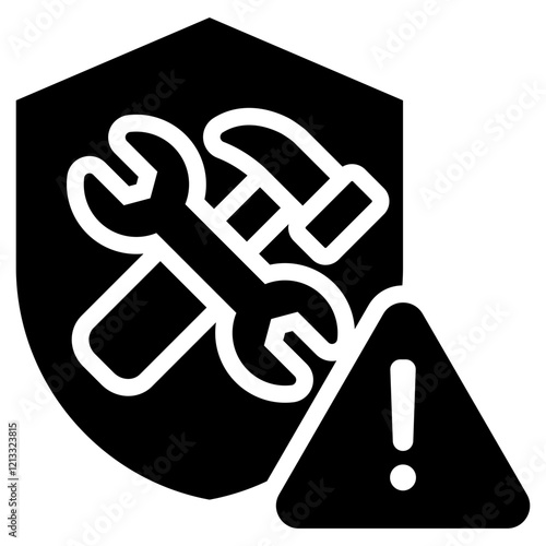 Preventive Maintenance Glyph Icon