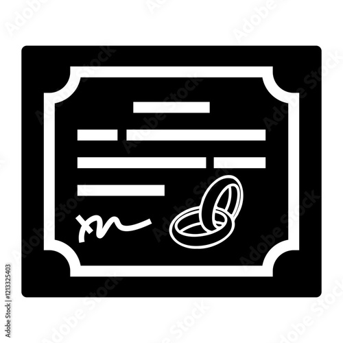 marriage Solid icon
