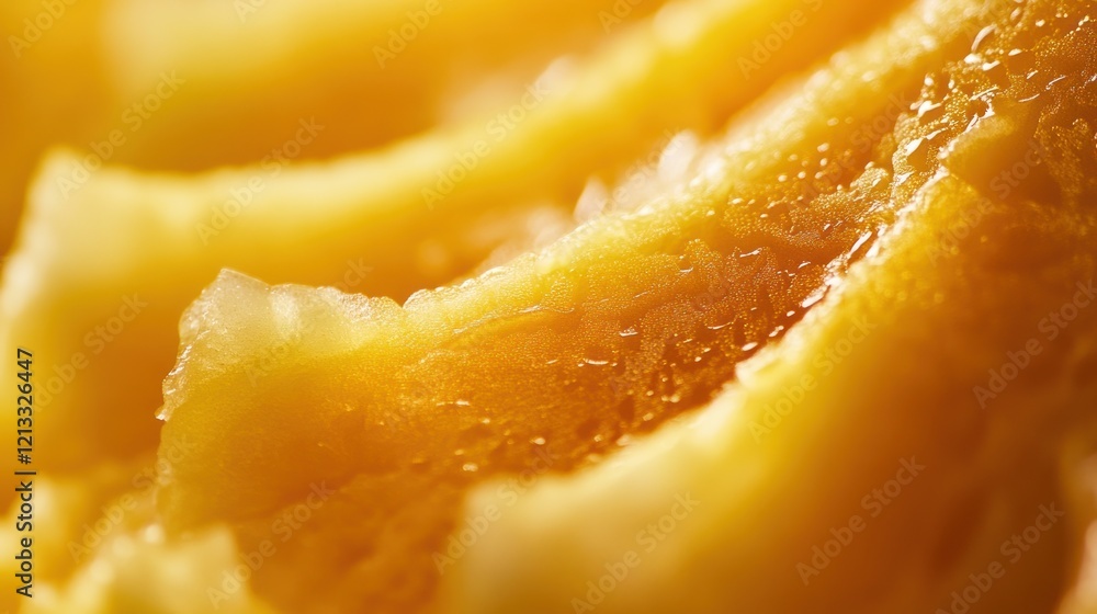 Close-up of golden honeycomb texture with dripping honey. Close-up of golden honeycomb texture with dripping honey.