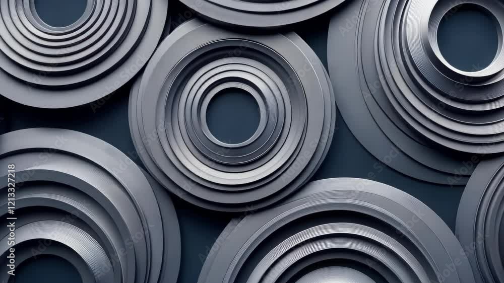 Beautiful arrangement of layered circular designs showcases modern creativity and artistic exploration in stunning detail. Generative AI Beautiful arrangement of layered circular designs showcases modern creativity and artistic exploration in stunning detail. Generative AI