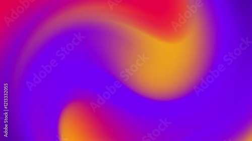 Abstract vibrant gradient, red and purple fluid flow for digital design projects, vivid and energetic color palette