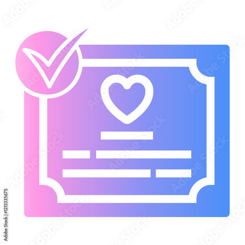 marriage Gradient icon