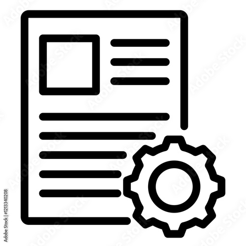 Project Documentation Outline Icon
