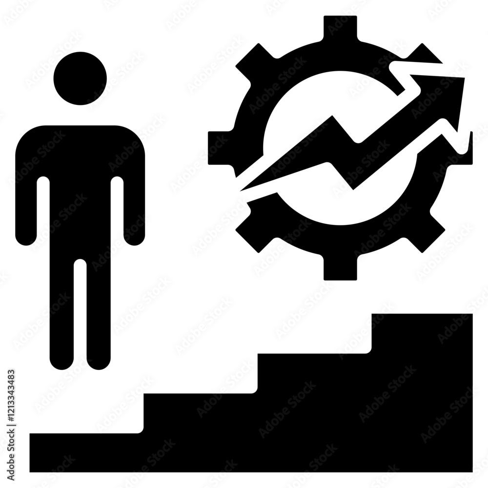 Leadership Development Icon Element For Design Leadership Development Icon Element For Design