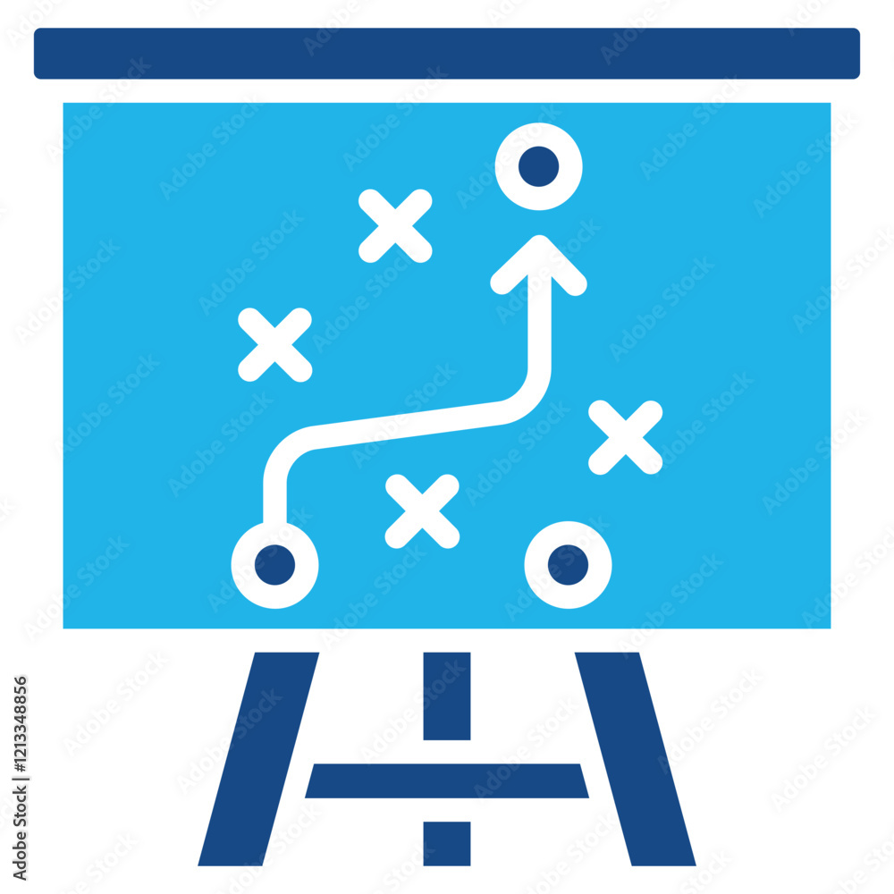 Strategic Plan Icon Element For Design Strategic Plan Icon Element For Design