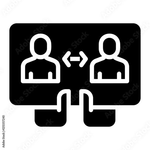 substitution Solid icon