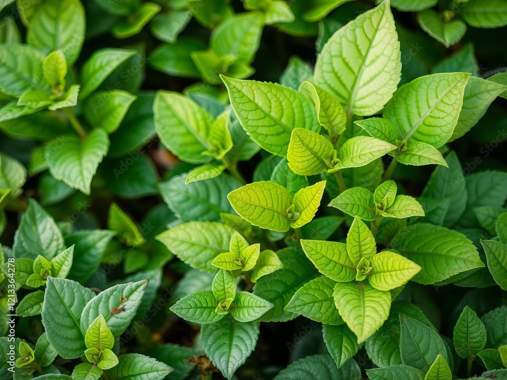 Lush green foliage of a stunning plant surrounded by the serenity of nature, foliage, plant, peaceful Lush green foliage of a stunning plant surrounded by the serenity of nature, foliage, plant, peaceful