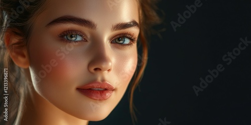 Wallpaper Mural Beautiful Woman Portrait Torontodigital.ca