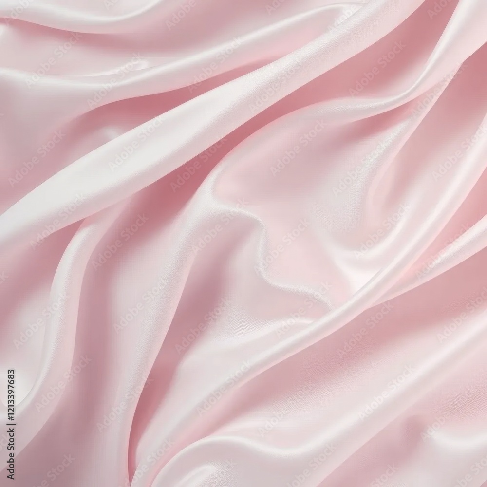 Fototapeta premium minimalist composition of flowing red fabric