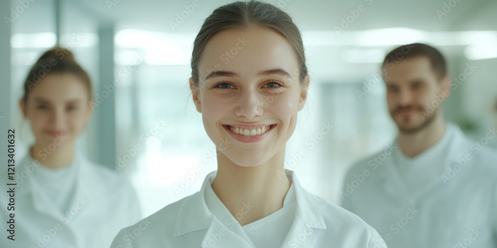 Fototapeta premium Smiling Medical Team