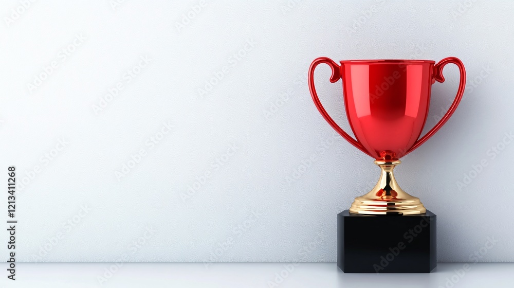 Fototapeta premium gold trophy cup