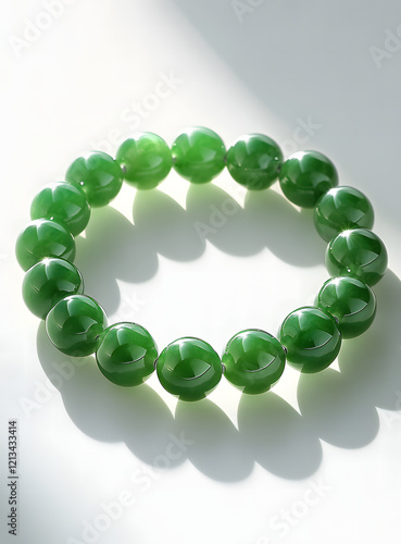 Natural jade and stone fashion bead chain