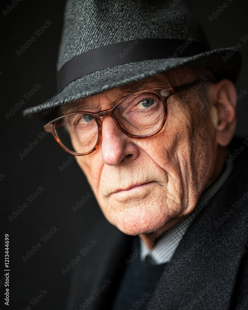 Elegant Portrait of an Older English Man Elegant Portrait of an Older English Man