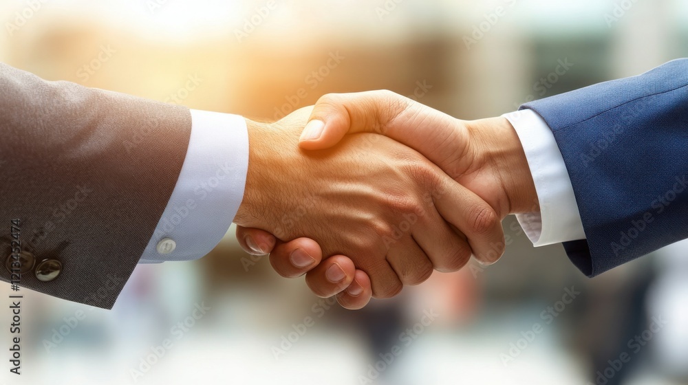 Successful Deal Celebration in Modern Office Setting