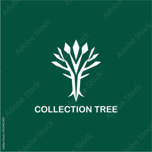 nature tree logo design vector illustration with creative element Premium Vector	
 photo