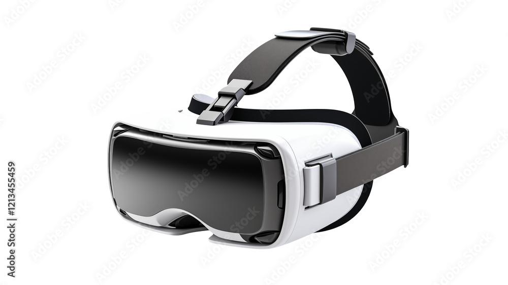 Virtual Reality Headset Device on a transparent background Virtual Reality Headset Device on a transparent background