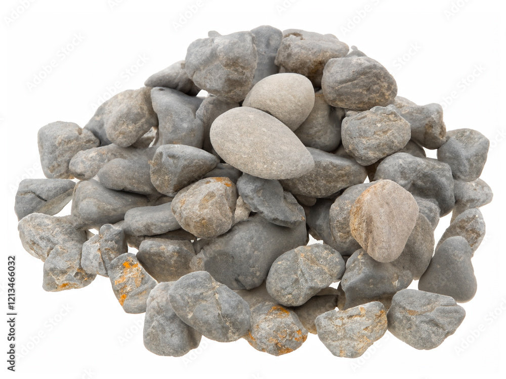 pebbles isolated on white background pebbles isolated on white background